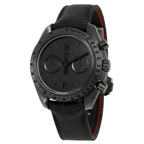 omega speedmaster dark side of the moon black black replica|omega apollo 8 watch price.